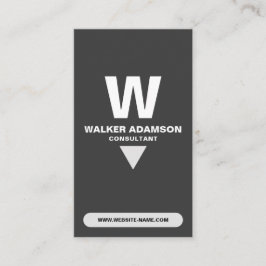 Cartão De Visita Gratuito (QR) Branco e Preto