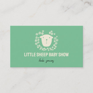 Cartão De Visita Green Shea New Nascer Baby Doula