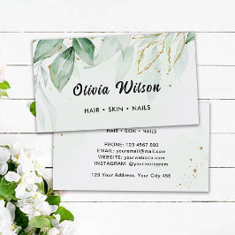Cartão De Visita Greenery