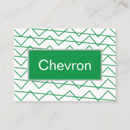 Cartão De Visita Grelha de Cevão Verde