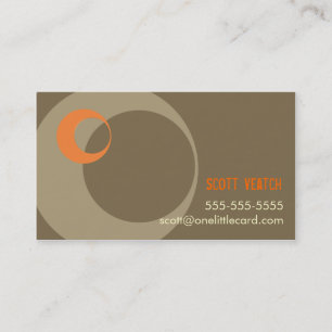 Cartão de visita Groovy de Feelin