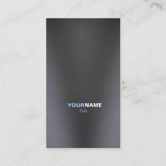 Cartão De Visita Groupon Metall (Frente)