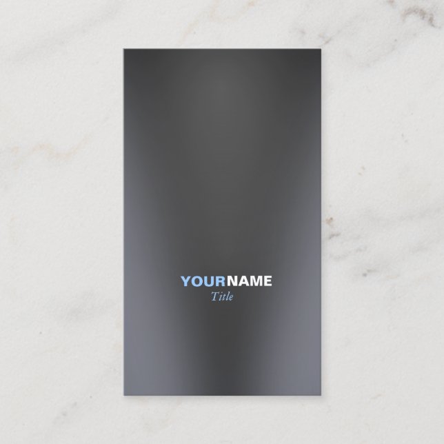 Cartão De Visita Groupon Metall (Frente)