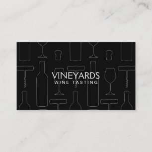 Cartão De Visita Grupo do vinho
