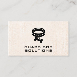 Cartão De Visita Guarda Cães Formador