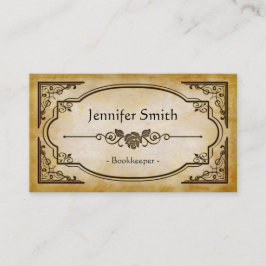 Cartão De Visita Guardião - Imagem Legante Antiquada