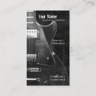 CARTÃO DE VISITA GUITAR "GREYZ"
