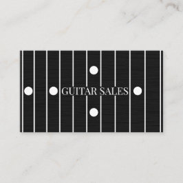 Cartão De Visita Guitar Sales Modern Rosewood Fretboard Style Pro