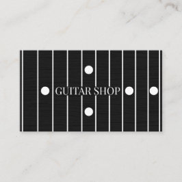 Cartão De Visita Guitar Shop Luthier Rosewood Fretboard Graphic Pro