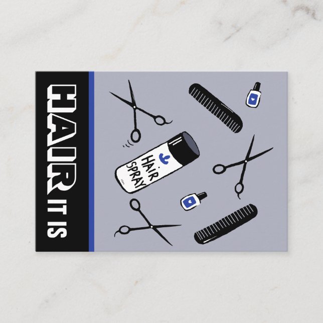 Cartão De Visita Hair Salon (Frente)