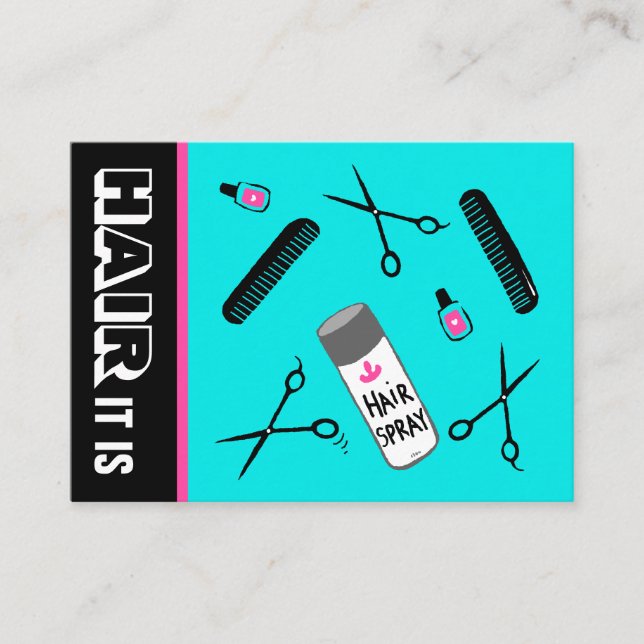 Cartão De Visita Hair Salon (Frente)