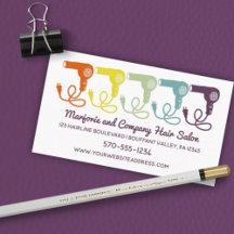 Hair Salon Beaut Parlor Retro Hairdryers Graphic