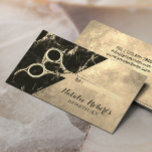 Cartão De Visita Hair Stylist Vintage Dourada Marble Beauty Salon<br><div class="desc">Hair Stylist Vintage Dourado Marble Beauty Salon Cartões de visitas.</div>