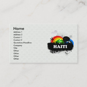 Cartão De Visita Haiti frutado bonito