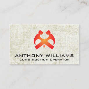 Cartão De Visita Hammers e House Roof   Antecedentes