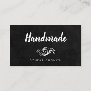 Cartão De Visita Handmade (preto/branco)