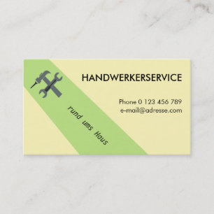 Cartão De Visita hanwerkerservice