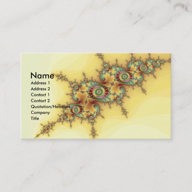 Cartão De Visita Hatpin (Frente)