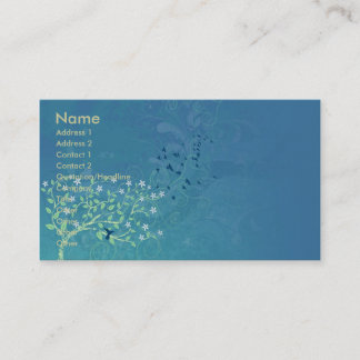 Cartão De Visita Havaí brilha