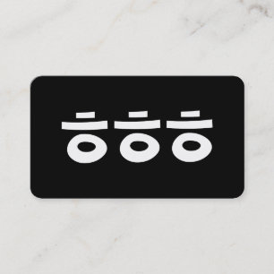 Cartão De Visita HEHEHE ㅎ ㅎ ㅎ Coreano