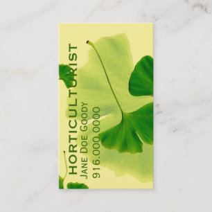 Cartão De Visita Herbalist de jardinagem