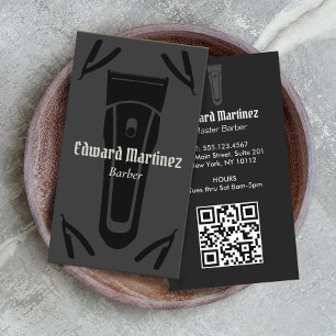 Cartão De Visita Hetero Stylist do Cabelo de Compro Barber Razor