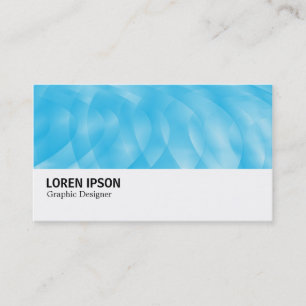 Cartão De Visita Hi-Phi - 0314 - Curvas Azuis