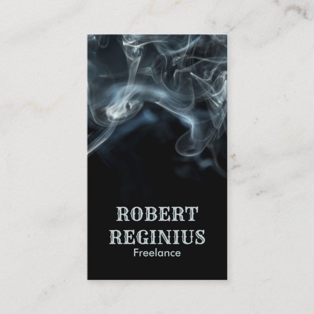 Cartão De Visita Hkko abstrato (Frente)