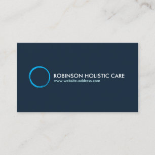 Cartão De Visita Holística, Naturopath, Healer, Saúde, Logotipo Zen