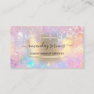 Cartão De Visita Holograph Online Comprar Maquiagem de Drivers Arti