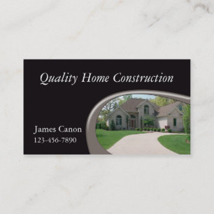 Cartão De Visita Home Builder