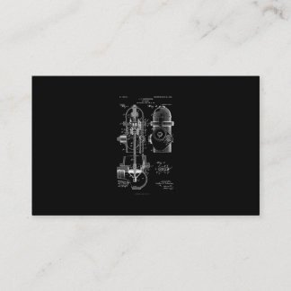 Cartão De Visita Homens Presentes de Bombeiros de Patentes de Incên