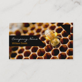 Cartão De Visita Honey Seller - Beekeeper
