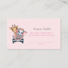 Cartão De Visita Hora de uma Fralda de Aventure Girl Raffle
