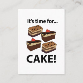 Cartão De Visita Hora do Bolo