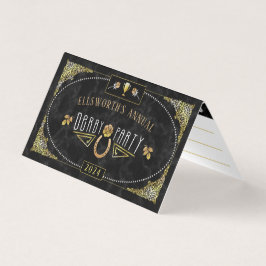 Cartão De Visita Horse Racing Derby Wager Apostando Jogos do Partid