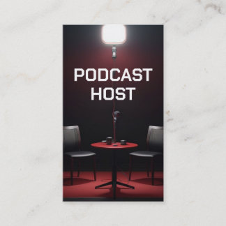 Cartão De Visita Host Podcast