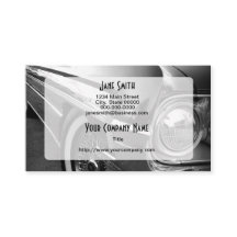 Hot rod preto e branco