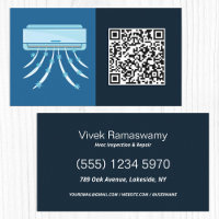 HVAC de Condicionamento de Ar QR Personalizado