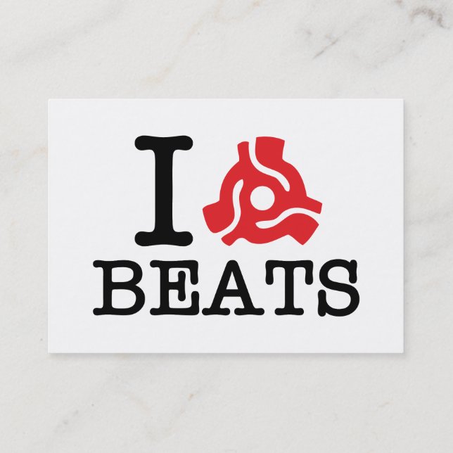 Cartão De Visita I 45 Beats do adaptador (Verso)