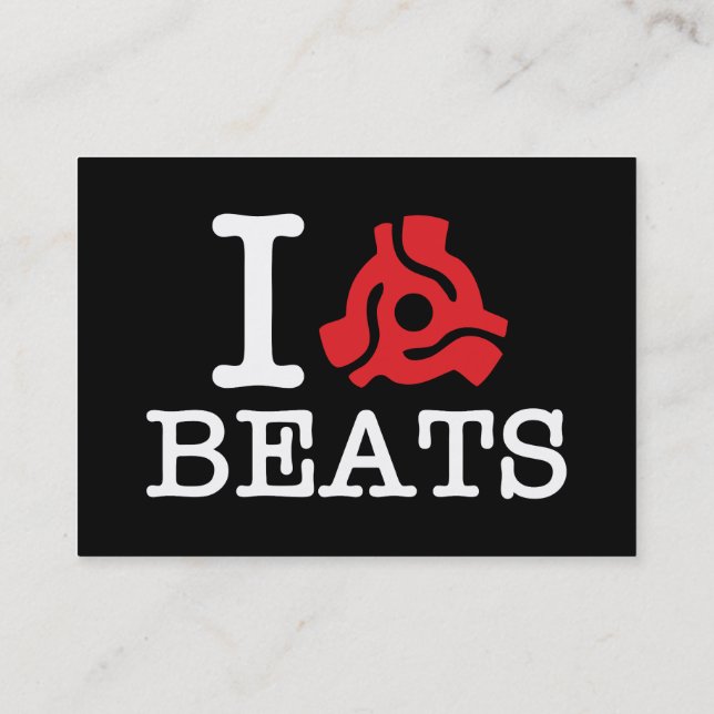 Cartão De Visita I 45 Beats do adaptador (Verso)