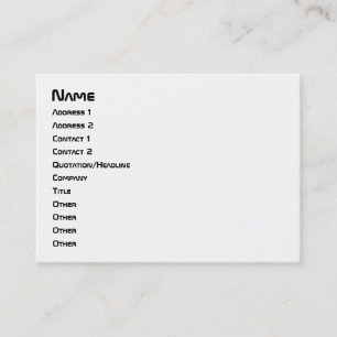 Cartão De Visita I Heart Geeks ASCII ART