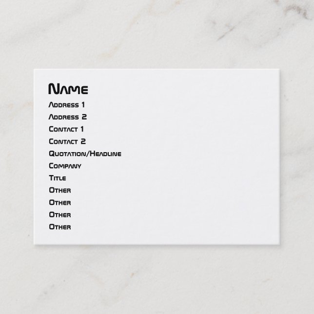 Cartão De Visita I Heart Geeks ASCII ART (Frente)