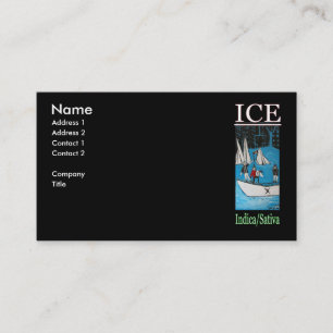 CARTÃO DE VISITA ICE INDICA SATIVA
