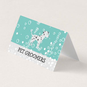Cartão De Visita Ícone de Cão  Pet Groomer  Serviços animais