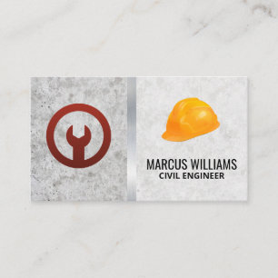Cartão De Visita Ícone de chave  Hardhat