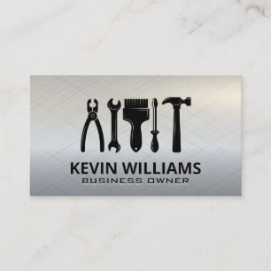 Cartão De Visita Ícone Ferramentas de Hardware