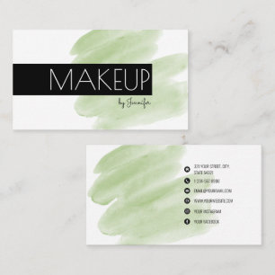 Cartão De Visita Ícones de mídia social minimalista moderna do arti
