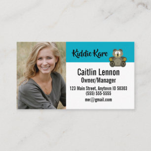 Cartão De Visita ID de Fotografia do Funcionário Personalizado