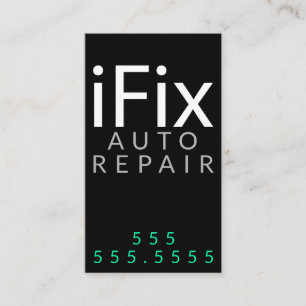 Cartão De Visita iFix. Reparo do COMPUTADOR da reparação de